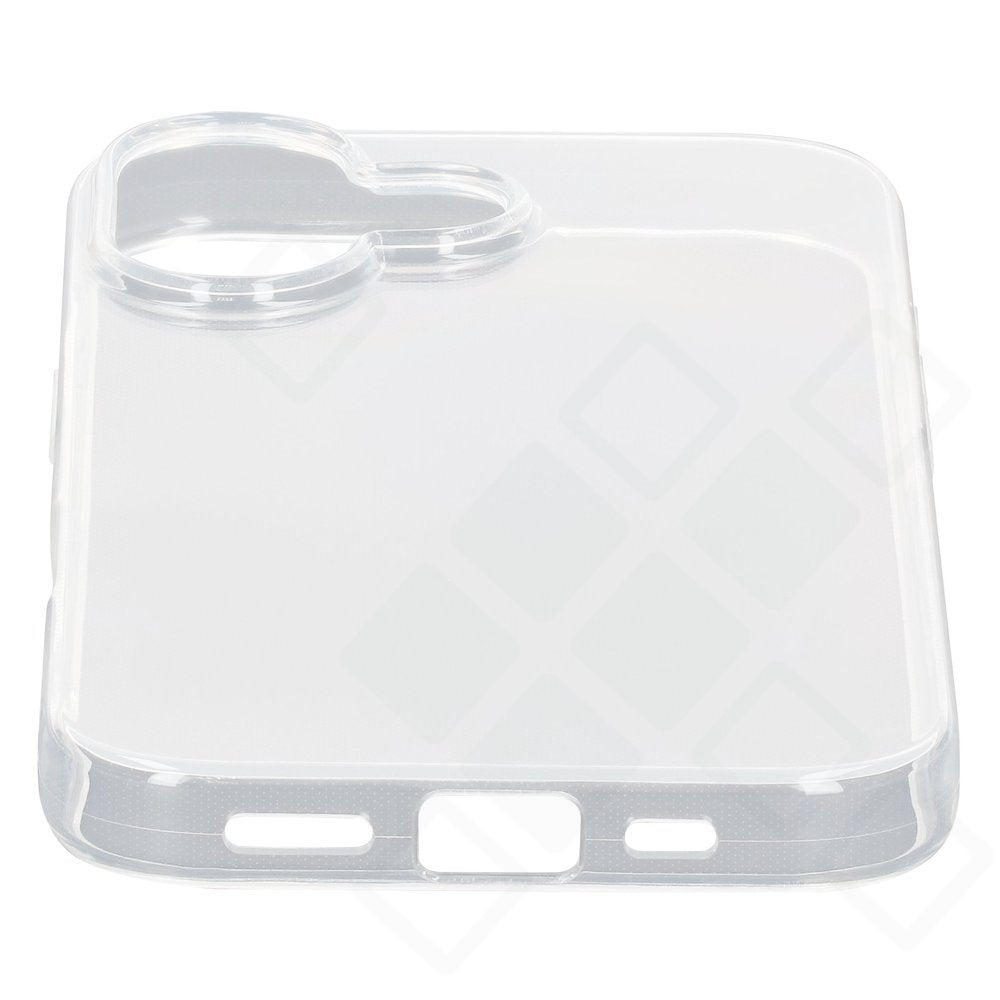 anco Super Slim Case – Ultra-dünne 1,5 mm transparente Schutzhülle mit erhöhtem Kameraschutz für Apple iPhone 17 – Transparent