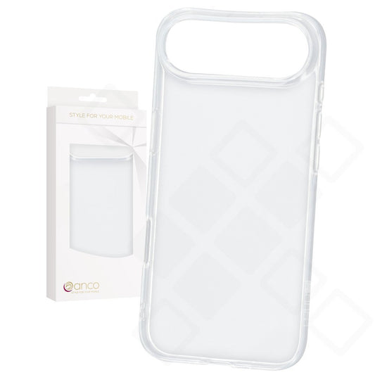 Rückseite des transparenten Super Slim Case für iPhone Air