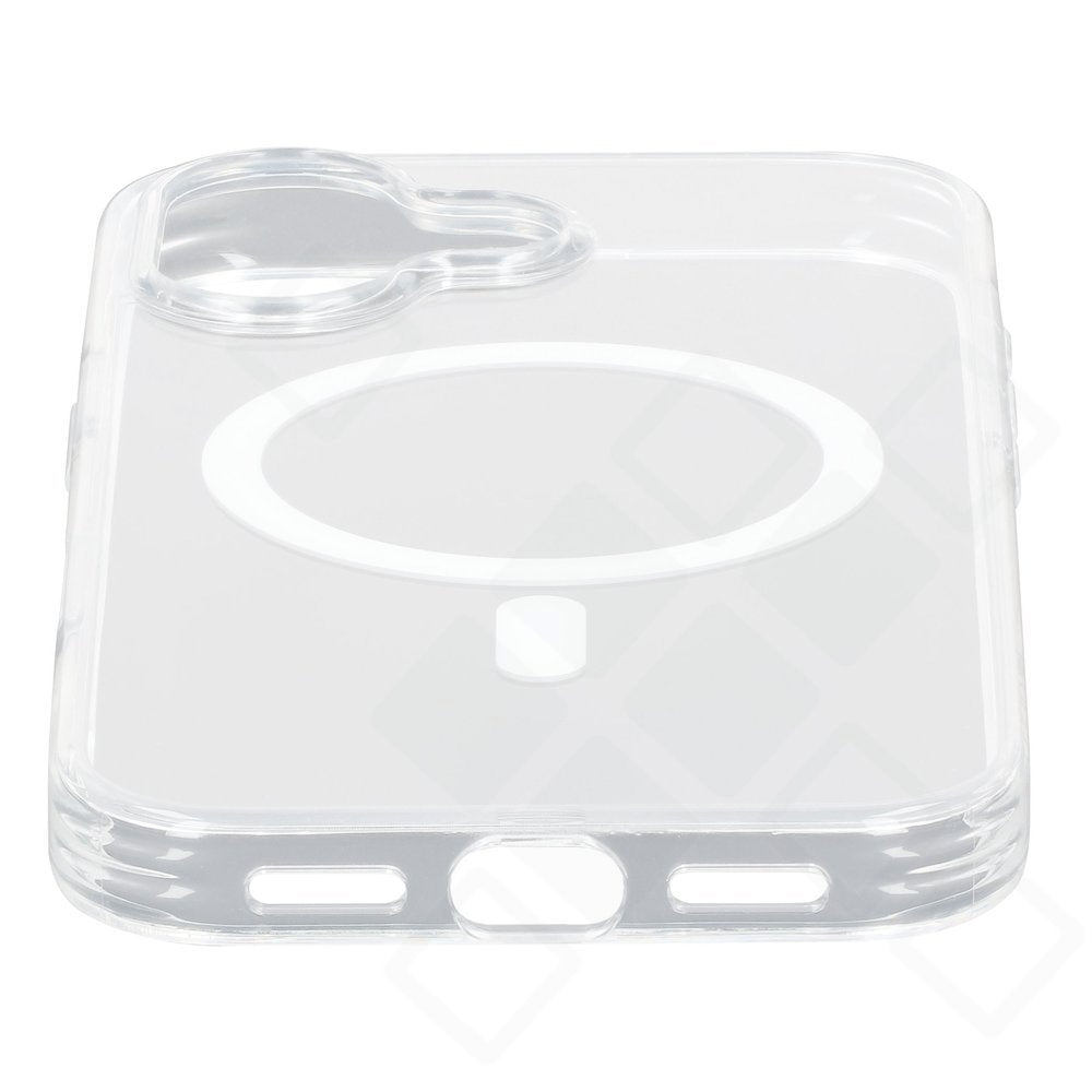 anco Magnetic Case für Apple iPhone 17 - crystal MagSafe-kompatibles Backcover; Verstärkte Kanten sorgen für Stoßfestigkeit; Slim Design; Material: PC+TPU. Alle Anschlüsse frei zugänglich