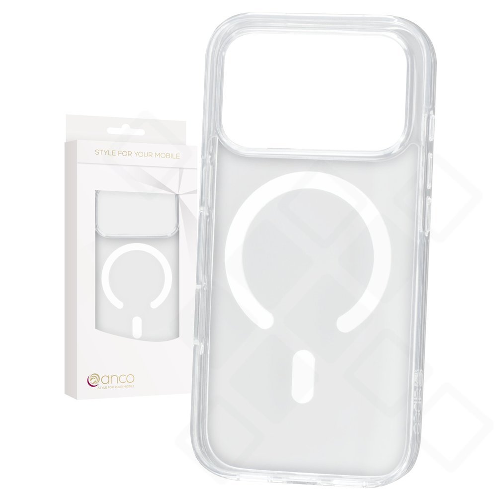 anco Magnetic Case für Apple iPhone 17 Pro – Crystal MagSafe Hülle