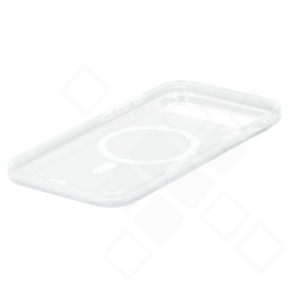 anco Magnetic Case – MagSafe-kompatibles Schlankes Crystal-Backcover (PC+TPU) mit verstärkten Stoßkanten für Apple iPhone Air – Crystal