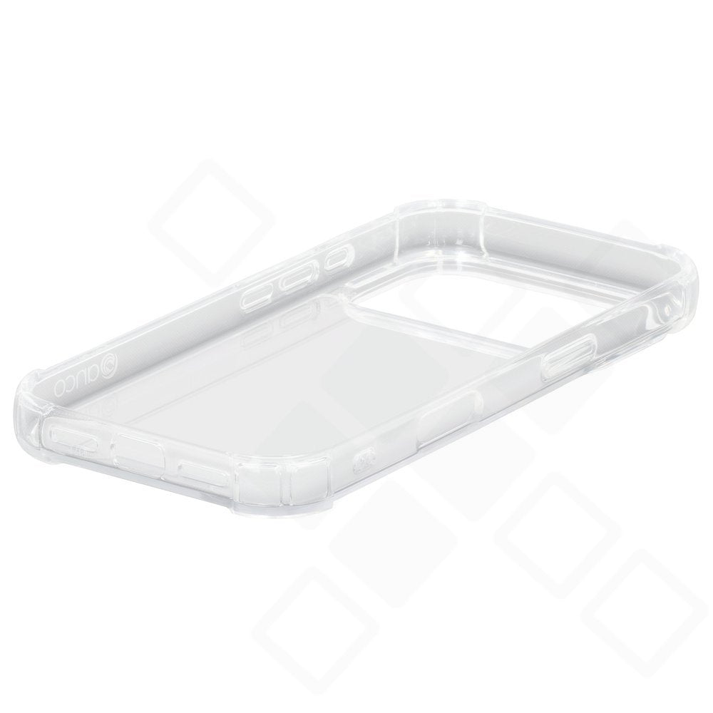 anco Protect Case – Transparente TPU-Schutzhülle (1,5 mm) mit verstärkten Kanten & dezentem anco Logo für Apple iPhone 17 Pro & iPhone 18 Pro
