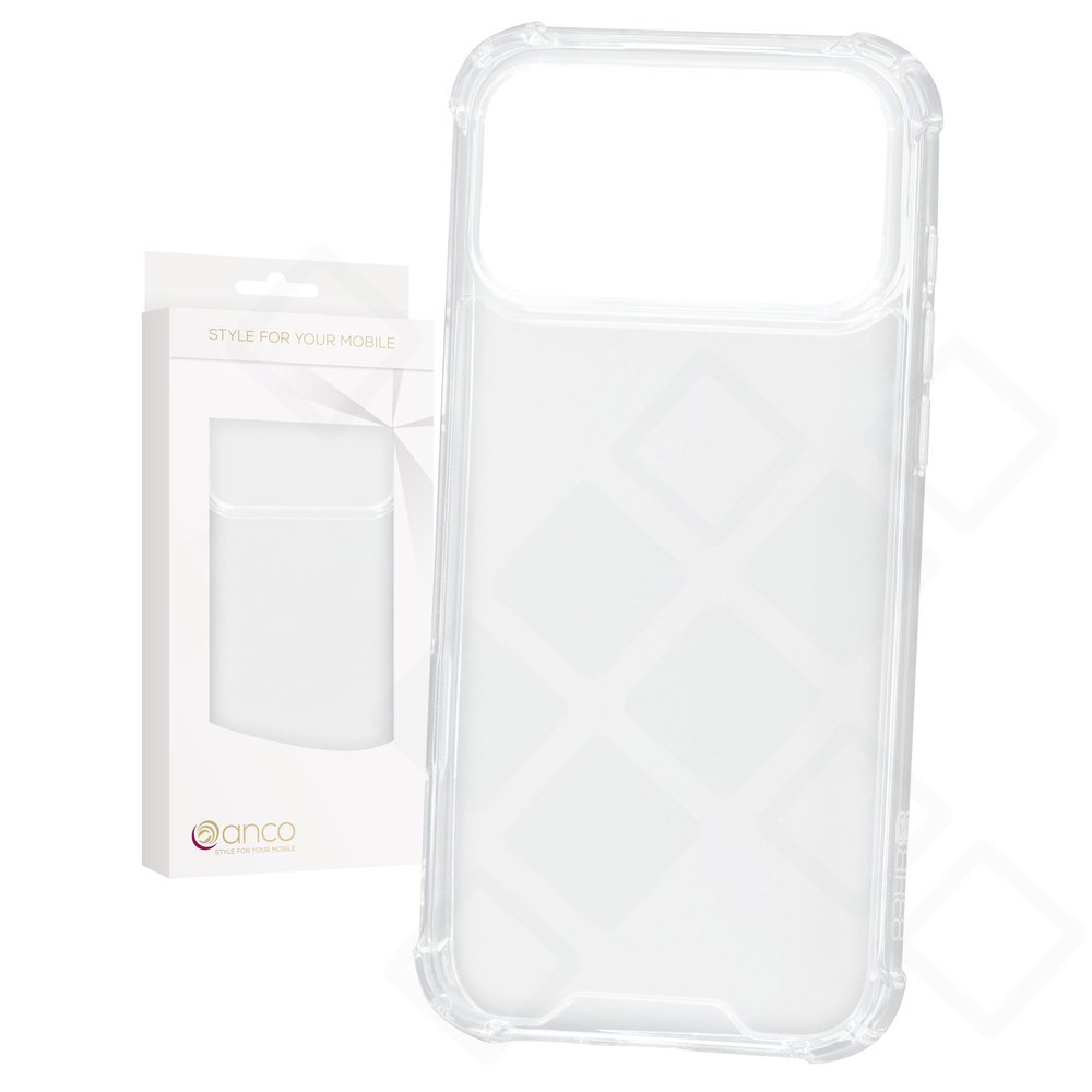 anco Protect Case für iPhone 17 Pro Max & 18 Pro Max – Transparent