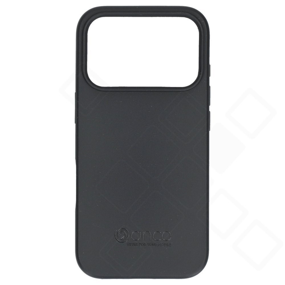 anco Bioly Case – Passgenaue, leichte Schutzhülle mit festem Sitz, Stoßschutz & Qi-Ladefunktion für Apple iPhone 17 Pro & iPhone 18 Pro – Black