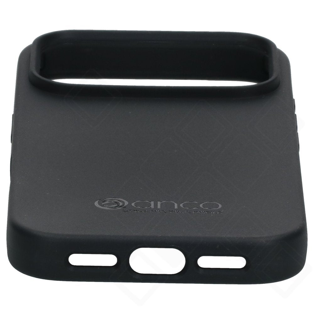 anco Bioly Case – Passgenaue, leichte Schutzhülle mit festem Sitz, Stoßschutz & Qi-Ladefunktion für Apple iPhone 17 Pro & iPhone 18 Pro – Black