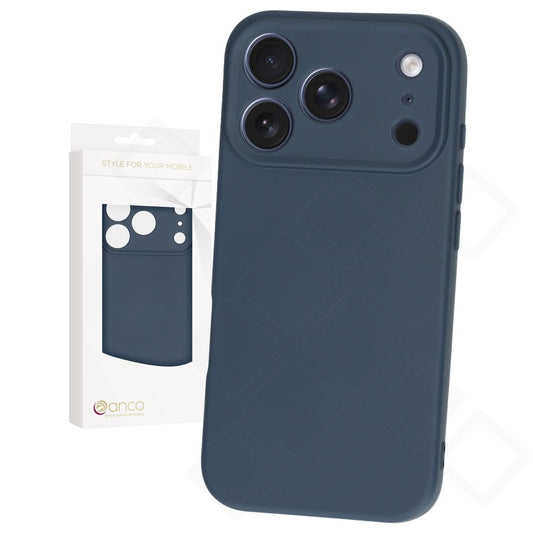 anco Liquid Silicone Case für Apple iPhone 17 Pro – Blau