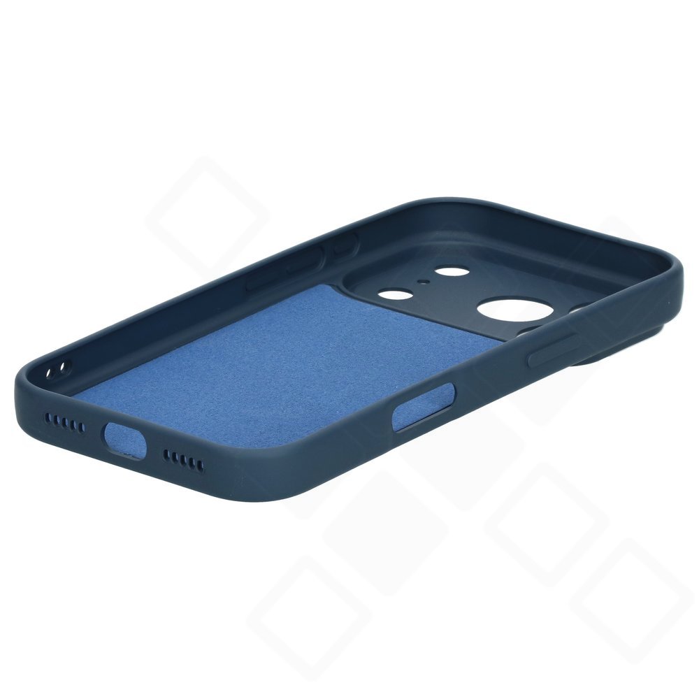 anco Liquid Silicone Case für Apple iPhone 17 Pro – Blau
