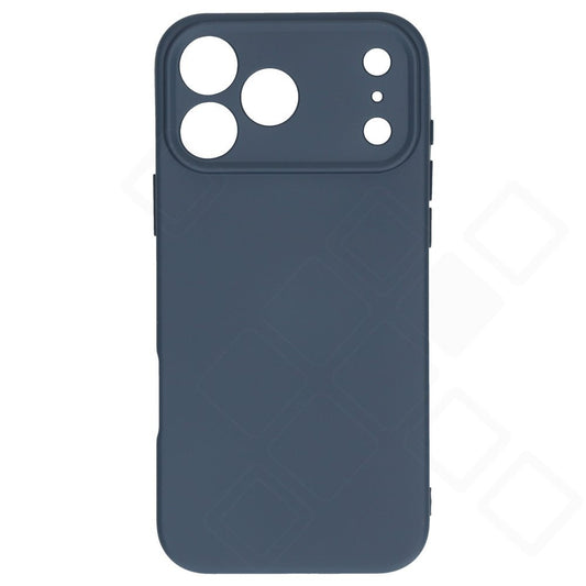 iPhone 17 Pro Max Silikon Hülle Blau – anco Liquid Silicone Case Soft-Touch