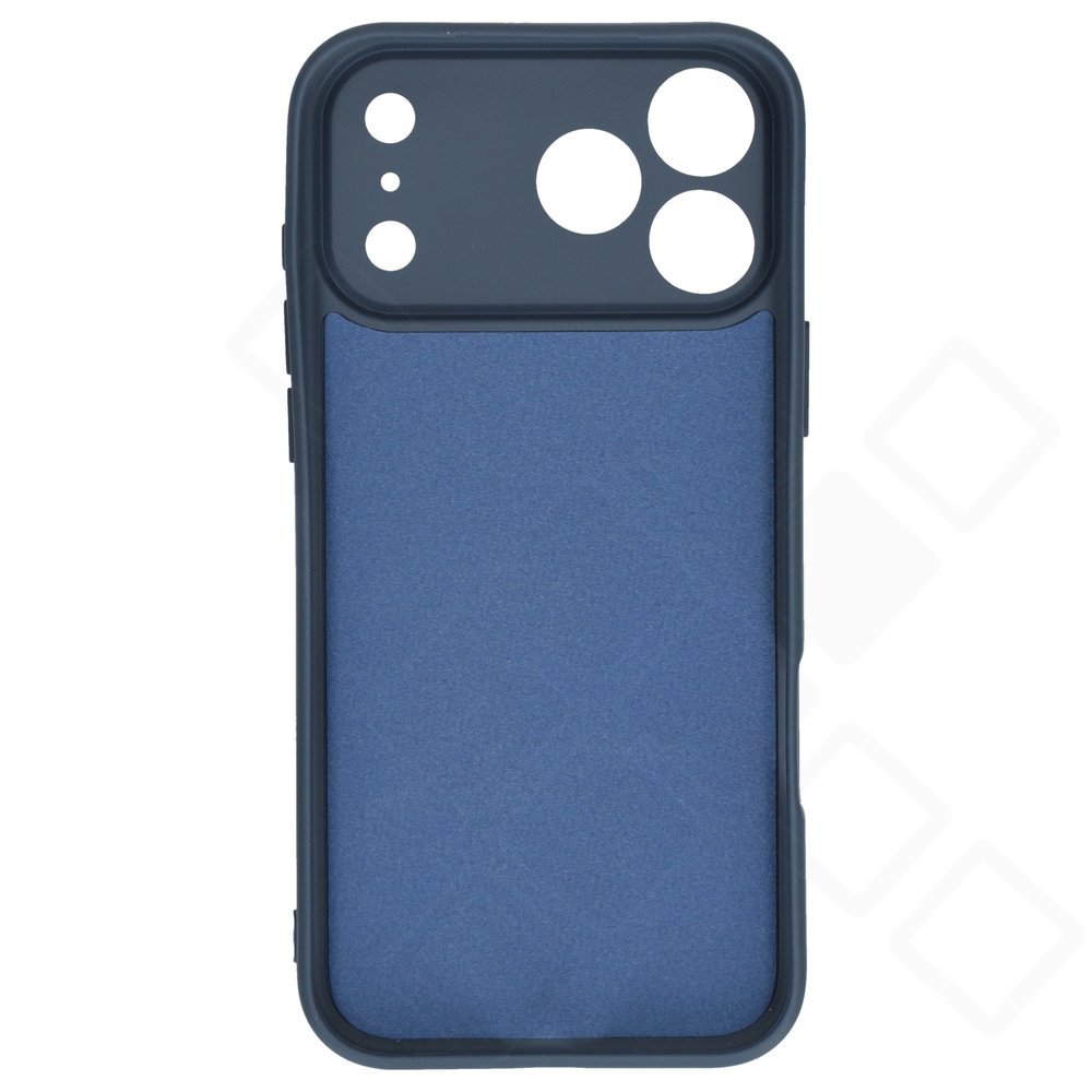 iPhone 17 Pro Max Silikon Hülle Blau – anco Liquid Silicone Case Soft-Touch