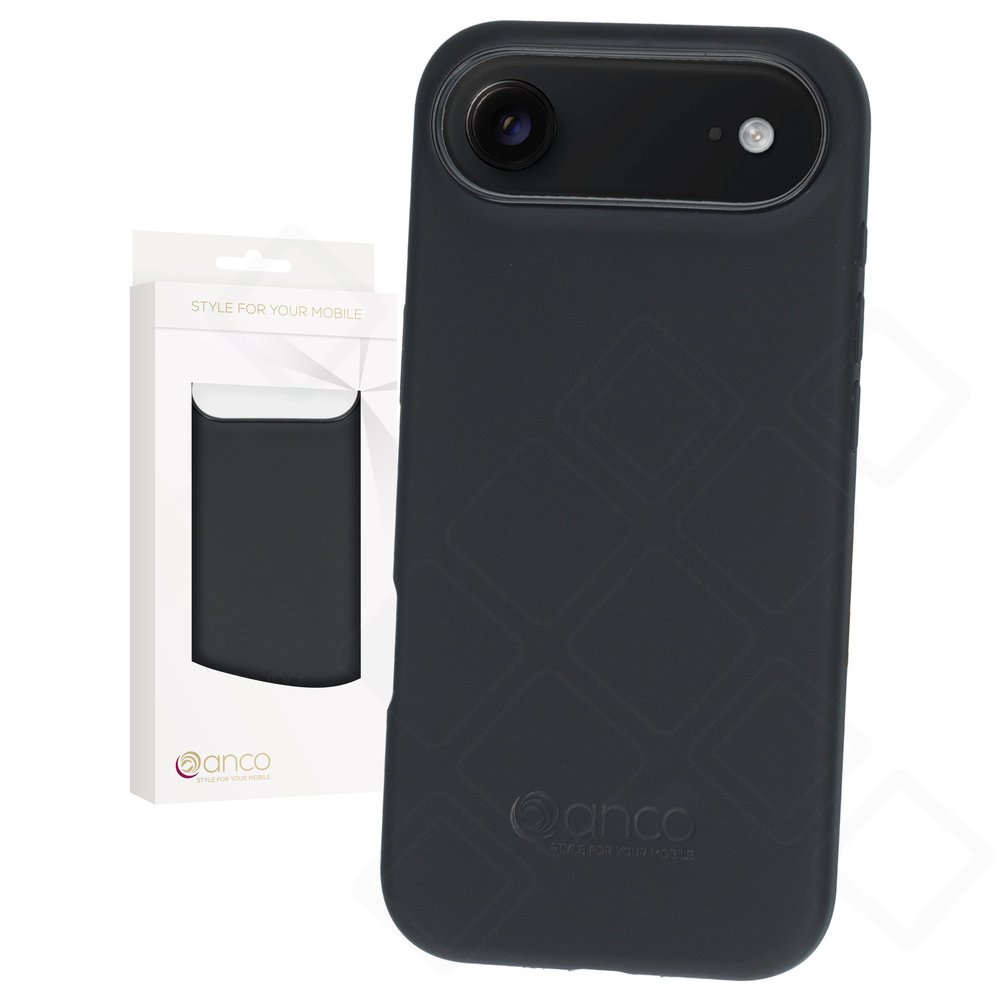 anco Magnet Liquid Silicone Case für Apple iPhone Air – MagSafe Silikonhülle Schwarz