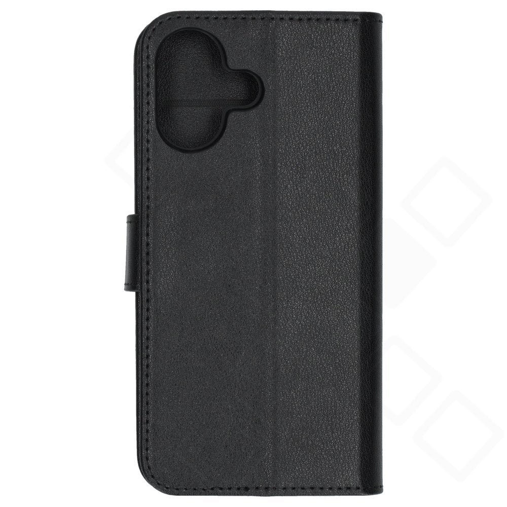 anco Basic Bookcase – PU-Leder Klapphülle mit Geldscheinfach, Kartenfach & TPU-Halteschale für Apple iPhone 17