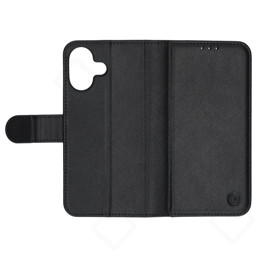 anco Basic Bookcase – PU-Leder Klapphülle mit Geldscheinfach, Kartenfach & TPU-Halteschale für Apple iPhone 17