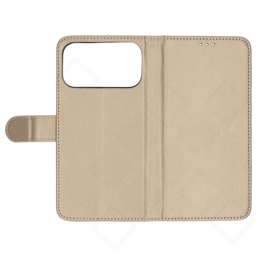 iPhone 17 Pro Max Bookcase Hülle mit Kartenfach – anco Basic Klapphülle aus PU Leder