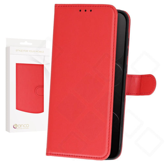 anco Basic Bookcase für Apple iPhone Air – PU Leder Hülle mit Kartenfach