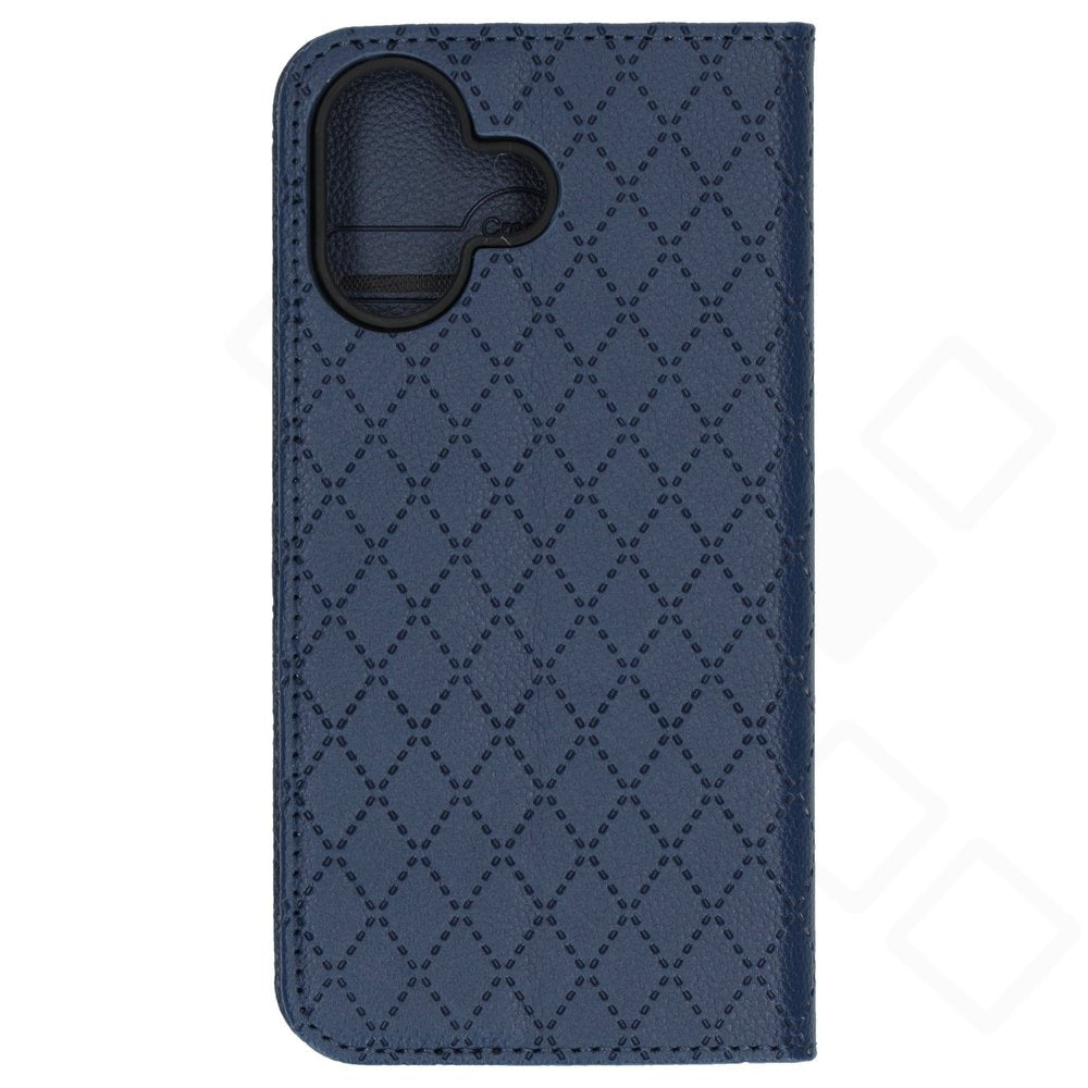 anco Bookcase Style Magnetic für iPhone 17 – Klapphülle Navy mit Kartenfach