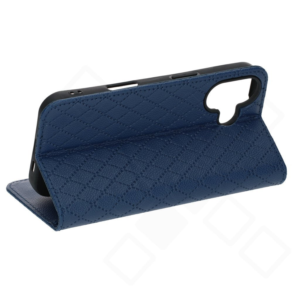 anco Bookcase Style Magnetic für iPhone 17 – Klapphülle Navy mit Kartenfach