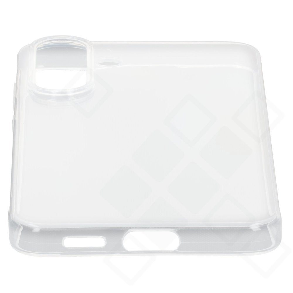 Transparentes anco Super Slim Case Galaxy S25 FE – Rückansicht