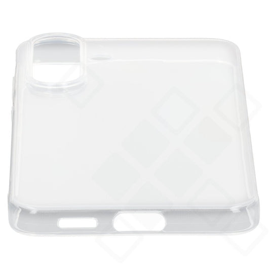 Transparentes anco Super Slim Case Galaxy S25 FE – Rückansicht