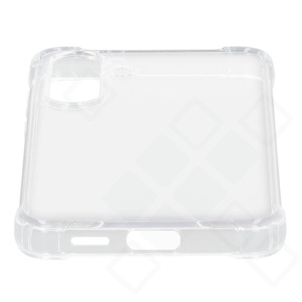 Transparentes anco Protect Case Galaxy S25 FE – Rückansicht