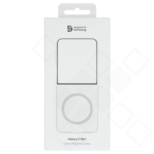 Samsung Clear Magnet Case für Samsung Galaxy Z Flip7 – Transparent