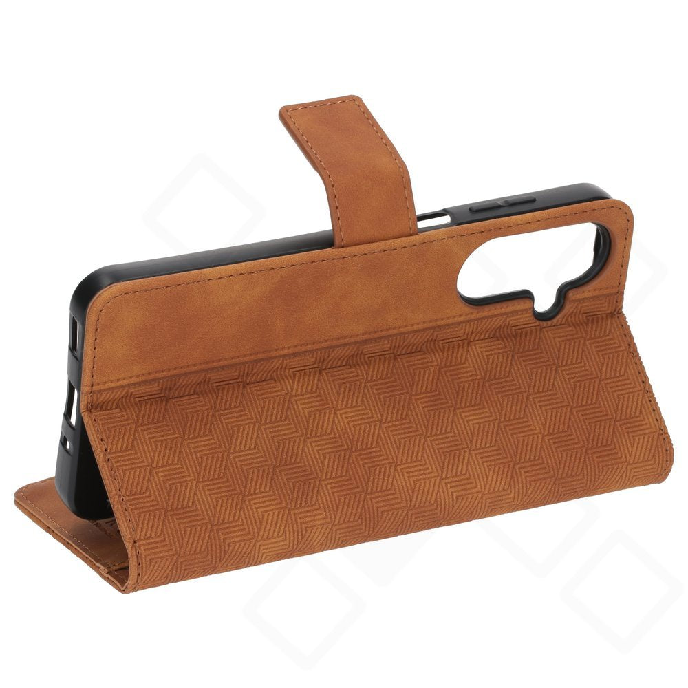 anco Bookcase Geometric für Samsung Galaxy A17 4G / A17 5G Handyhülle Wallet Case