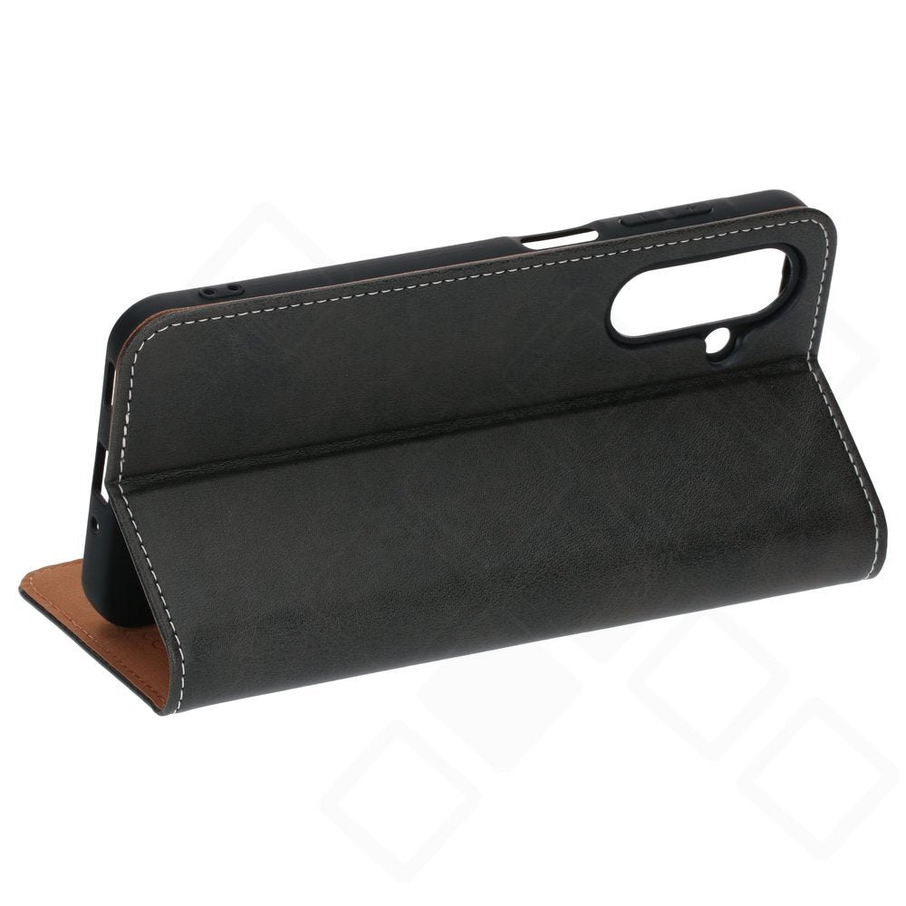 anco Bookcase Phoenix für Samsung Galaxy A17 5G / A17 4G – Klapphülle mit Kartenfach – Schwarz