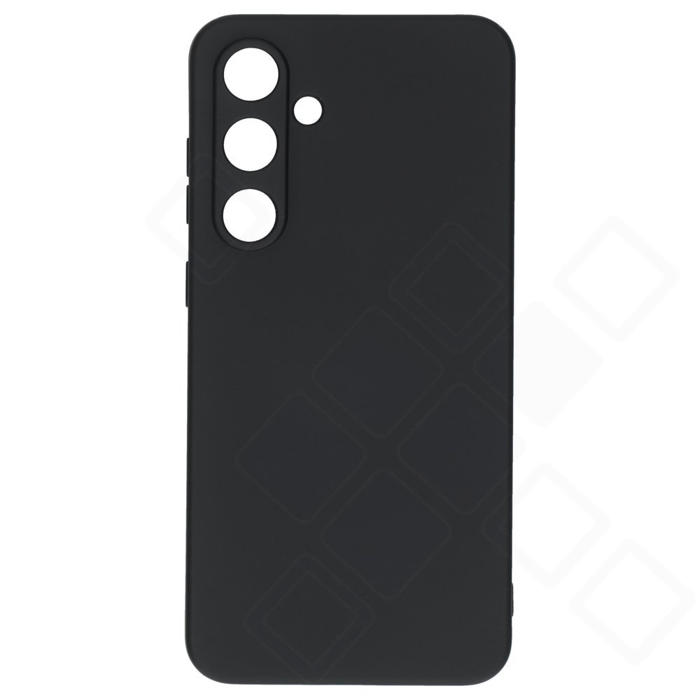anco Liquid Silicone Case Galaxy S24 FE – Seidenweiches Schutzcase Schwarz