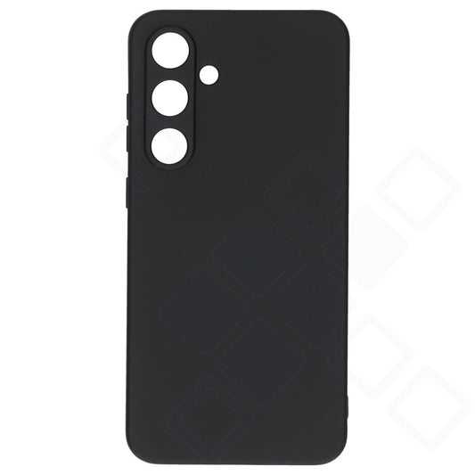 anco Liquid Silicone Case Galaxy S24 FE – Seidenweiches Schutzcase Schwarz