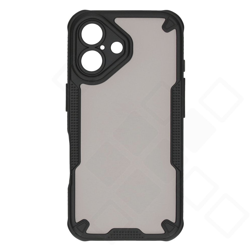 anco Protect Case für Apple iPhone 16 – Matt Schwarz TPU Hülle