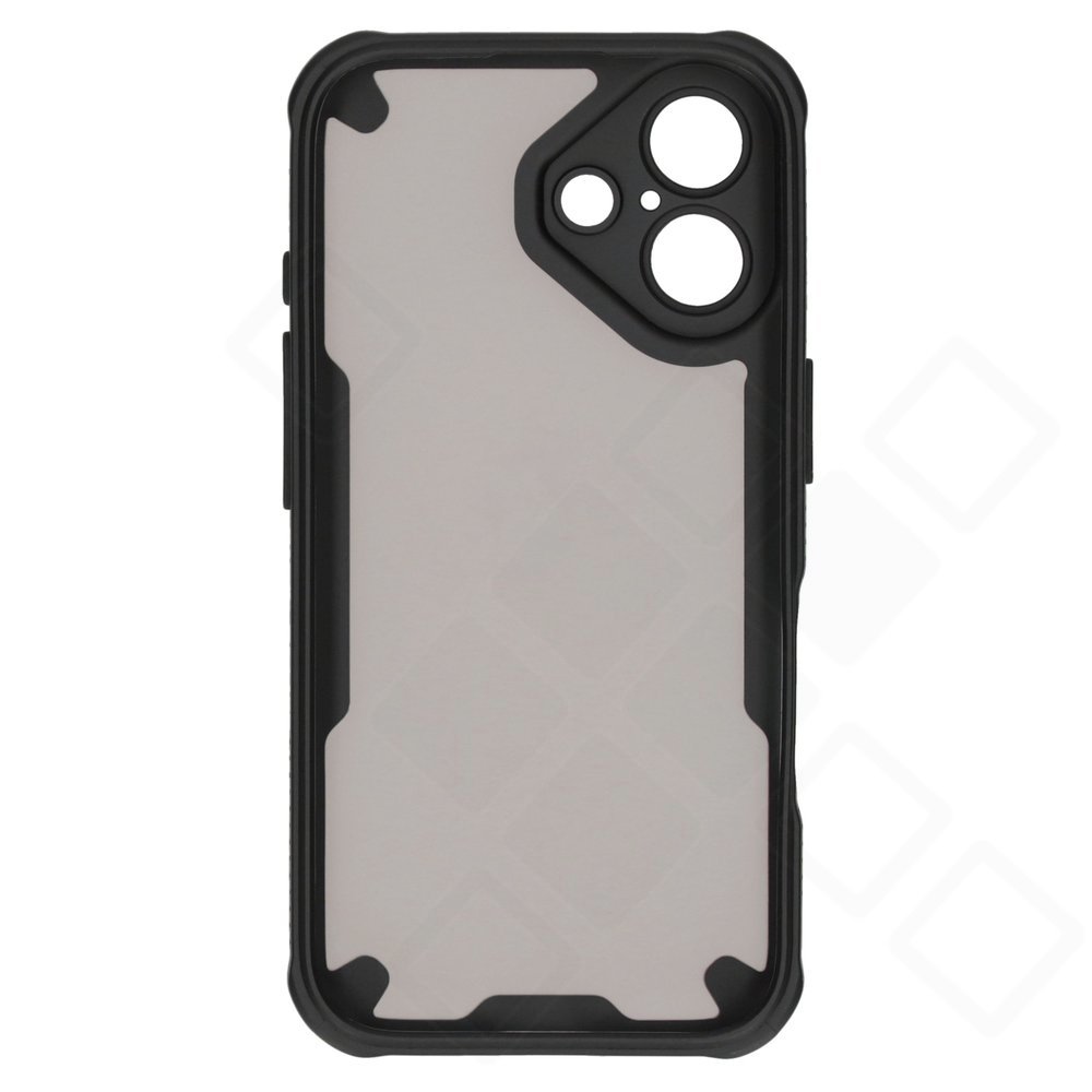 anco Protect Case für Apple iPhone 16 – Matt Schwarz TPU Hülle