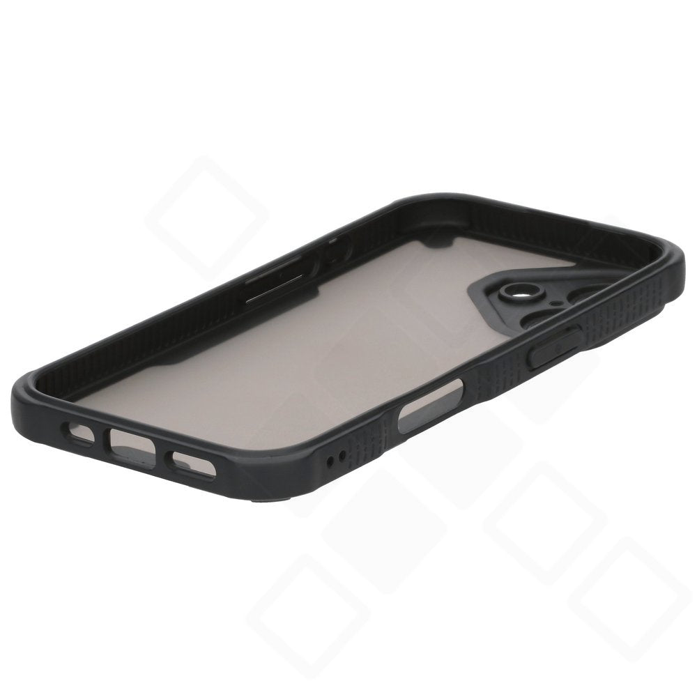 anco Protect Case für Apple iPhone 16 – Matt Schwarz TPU Hülle