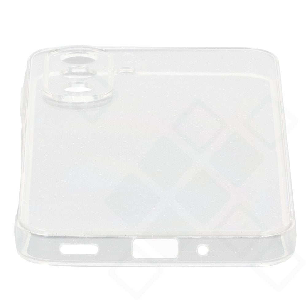 anco Shine Case für Samsung Galaxy A17 4G / A17 5G / A18 4G / A18 5G – Transparent mit Glitzer