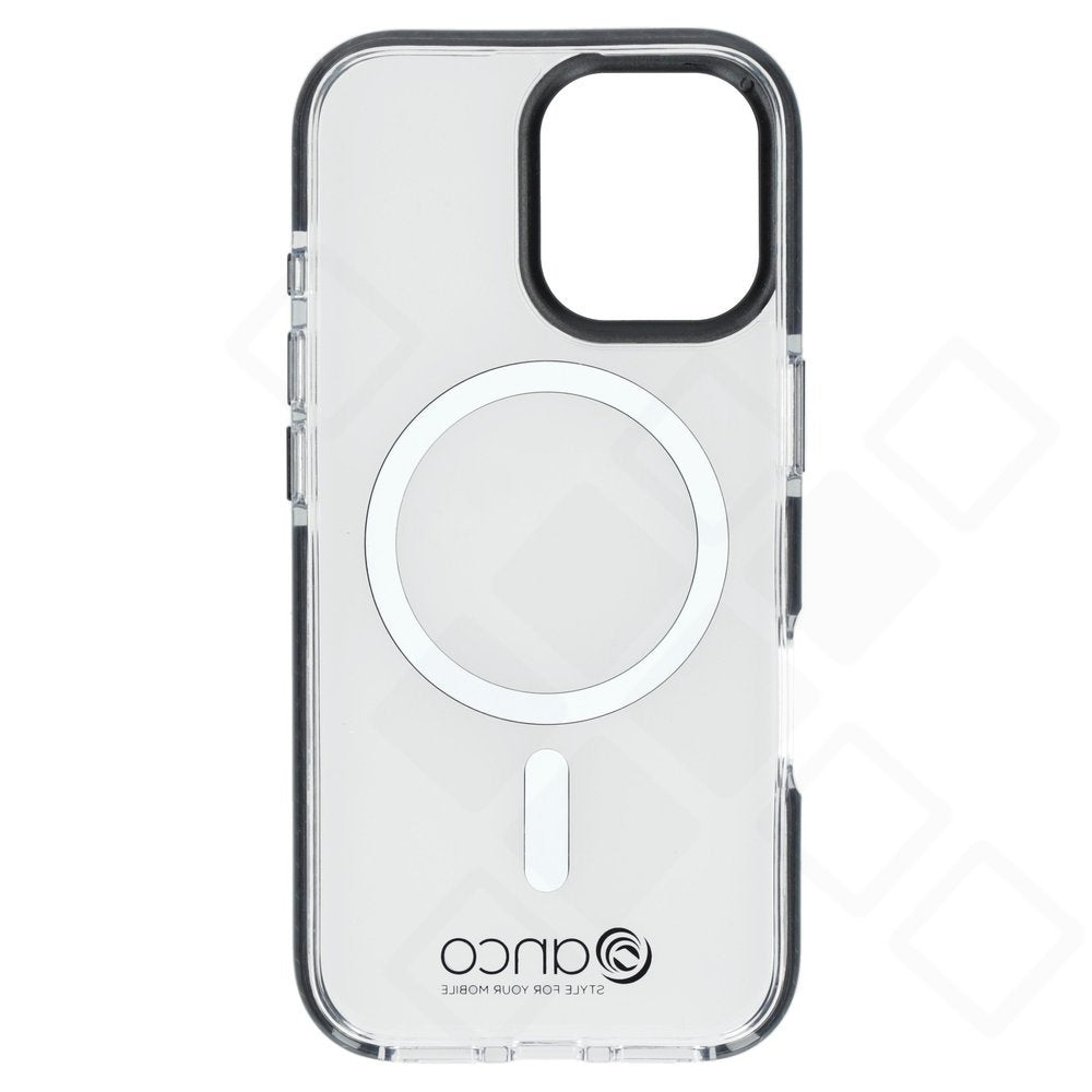 anco Magnetic Protect Case – MagSafe-kompatibles Hybrid-Backcover (PC+TPU+TPE) mit glänzender Oberfläche & 2 m Fallschutz nach Militärstandard für Apple iPhone 17