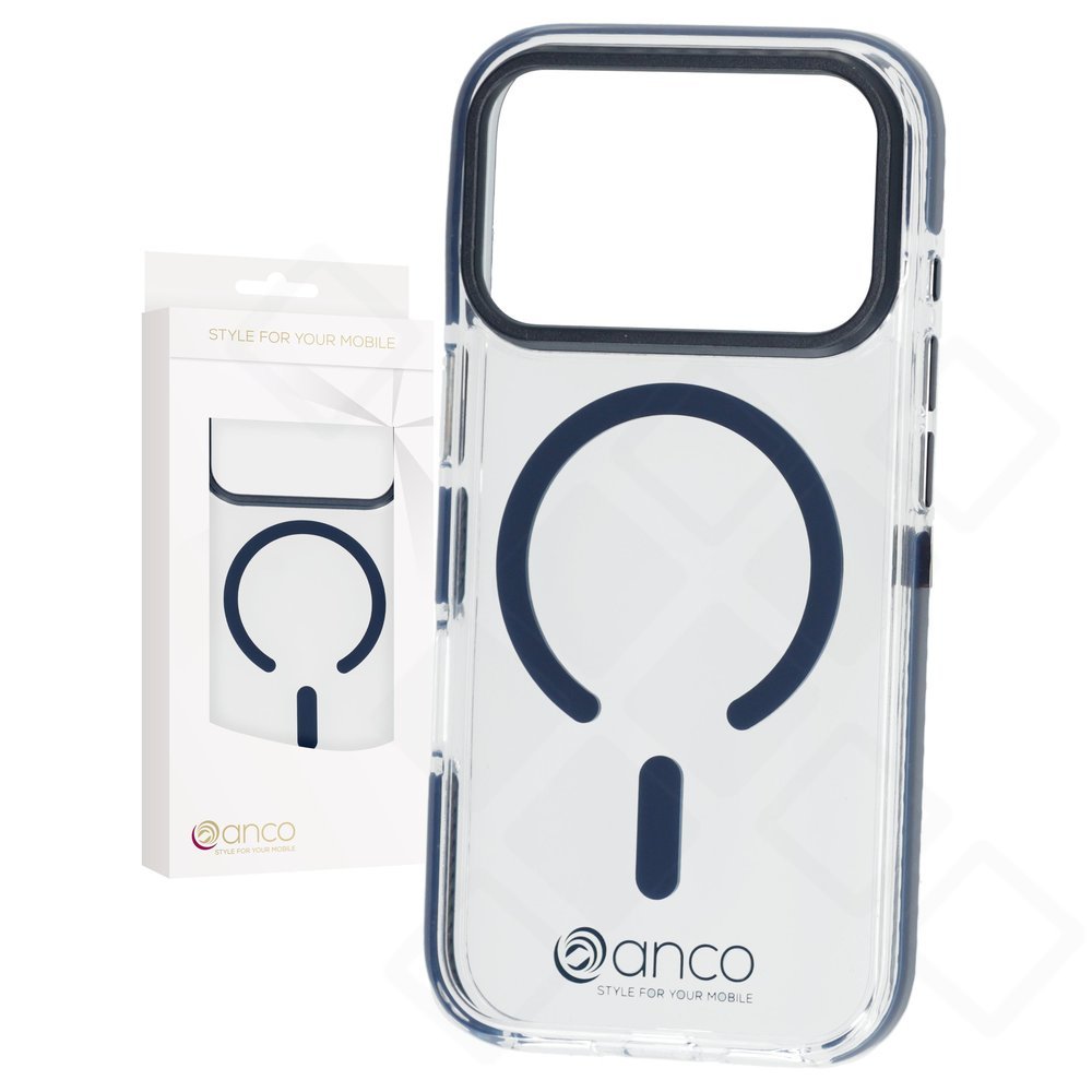 anco Magnetic Protect Case für Apple iPhone 17 Pro MagSafe Hülle stoßfest Schwarz