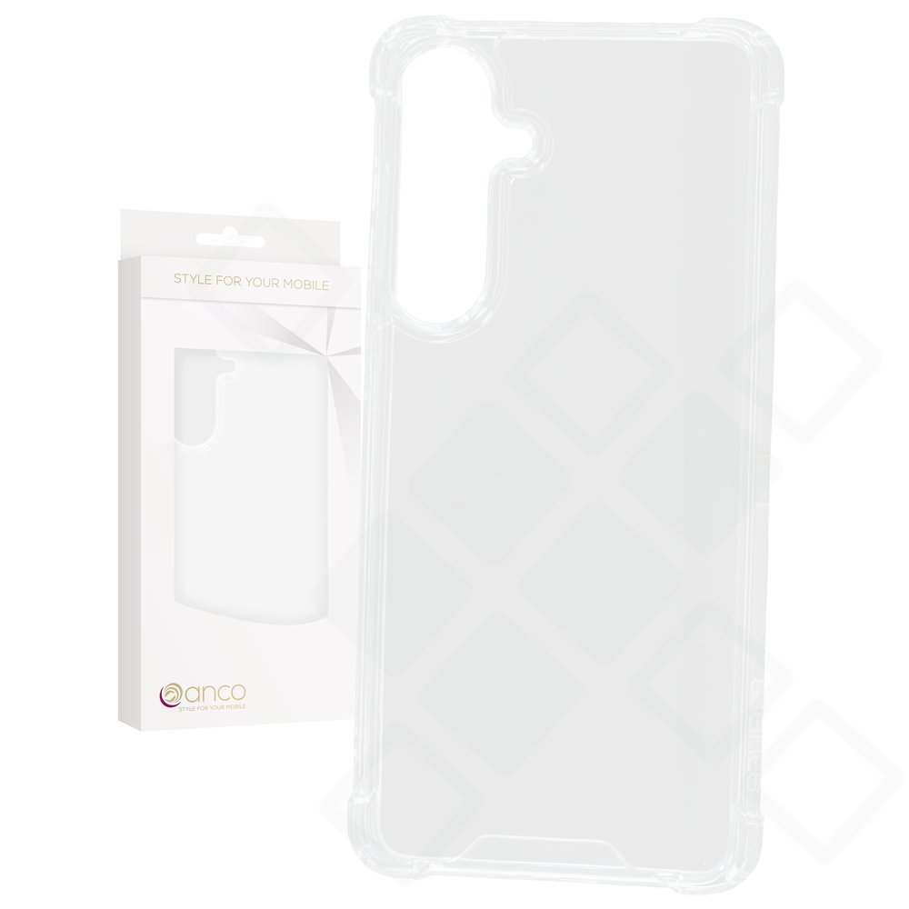 anco Protect Case – Transparente TPU-Schutzhülle mit verstärkten Ecken für Samsung Galaxy S26+