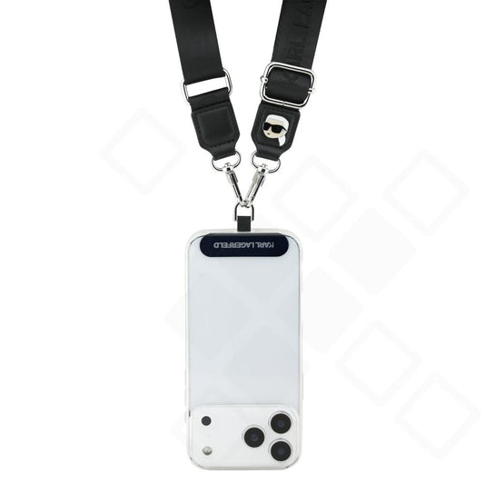 Karl Lagerfeld Handykette – Schwarz | Hände frei