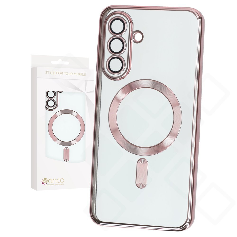 anco Magnetic Chrome Case – Galaxy A56 5G | MagSafe & Chrome-Optik