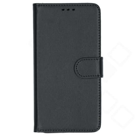 anco Basic Bookcase für Samsung Galaxy S25 – PU Leder Hülle mit Kartenfach Schwarz