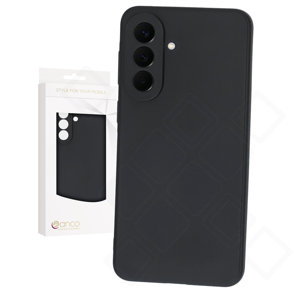 anco Dark Case Schutzhülle für Samsung Galaxy A57 5G – Schwarz Matt