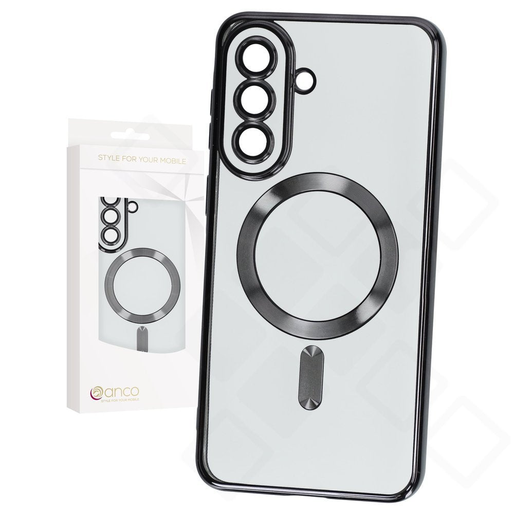 anco Magnetic Chrome Case – Galaxy A57 5G | Magnetring & Chrome-Rand