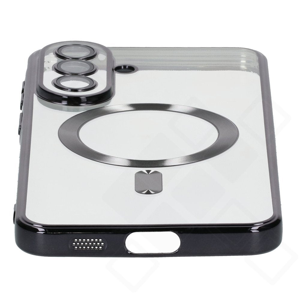 anco Magnetic Chrome Case – Galaxy A57 5G | Magnetring & Chrome-Rand