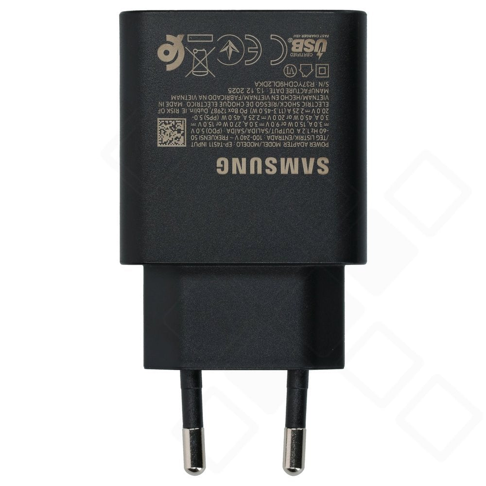 Samsung EP-P2900T Magnet Wireless Charger 25W + Fast Charger 45W - dunkelgrau