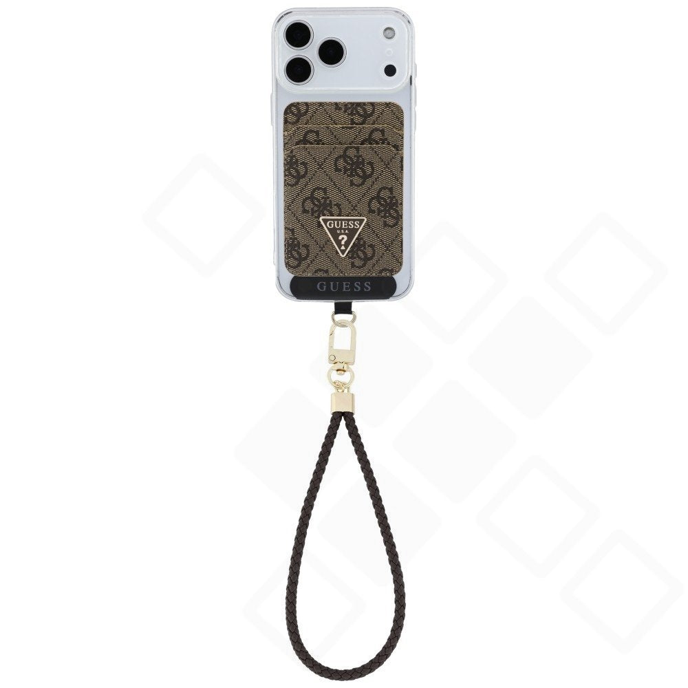 Guess Triangle Magnetic Card Holder + Phone Strap