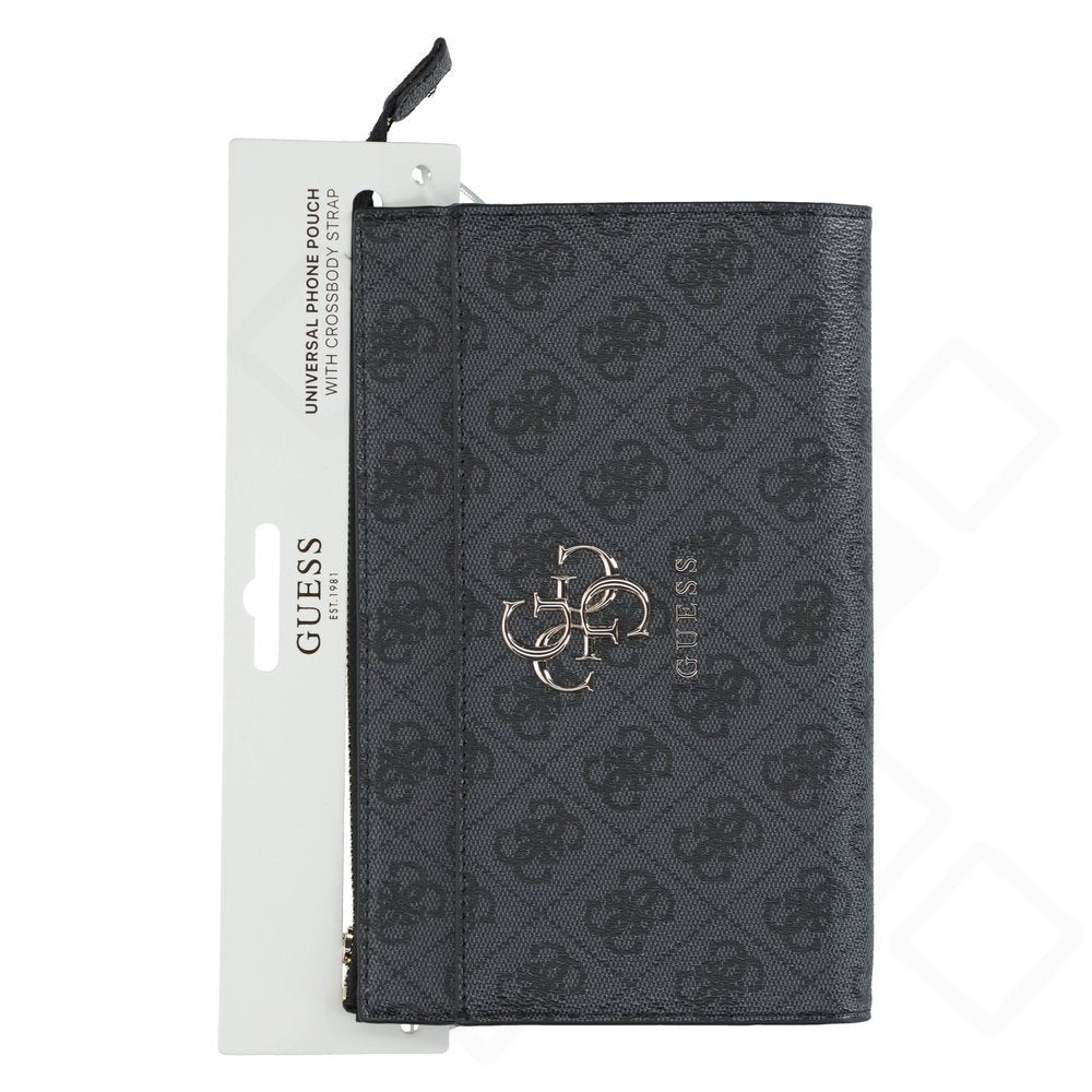 Guess PU 4G Metal Logo Phone Bag – Premium Smartphone Tasche aus PU-Leder mit Schultergurt