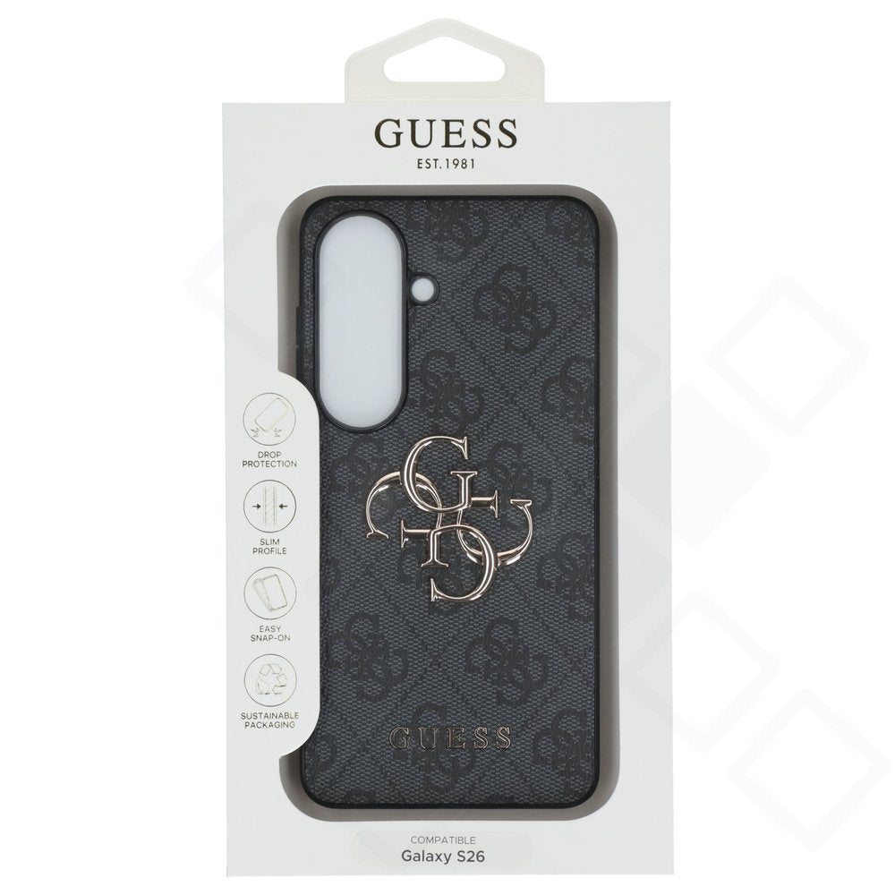 Guess Big 4G Logo Classic Case – Galaxy S26 | Schwarz, Braun, Pink