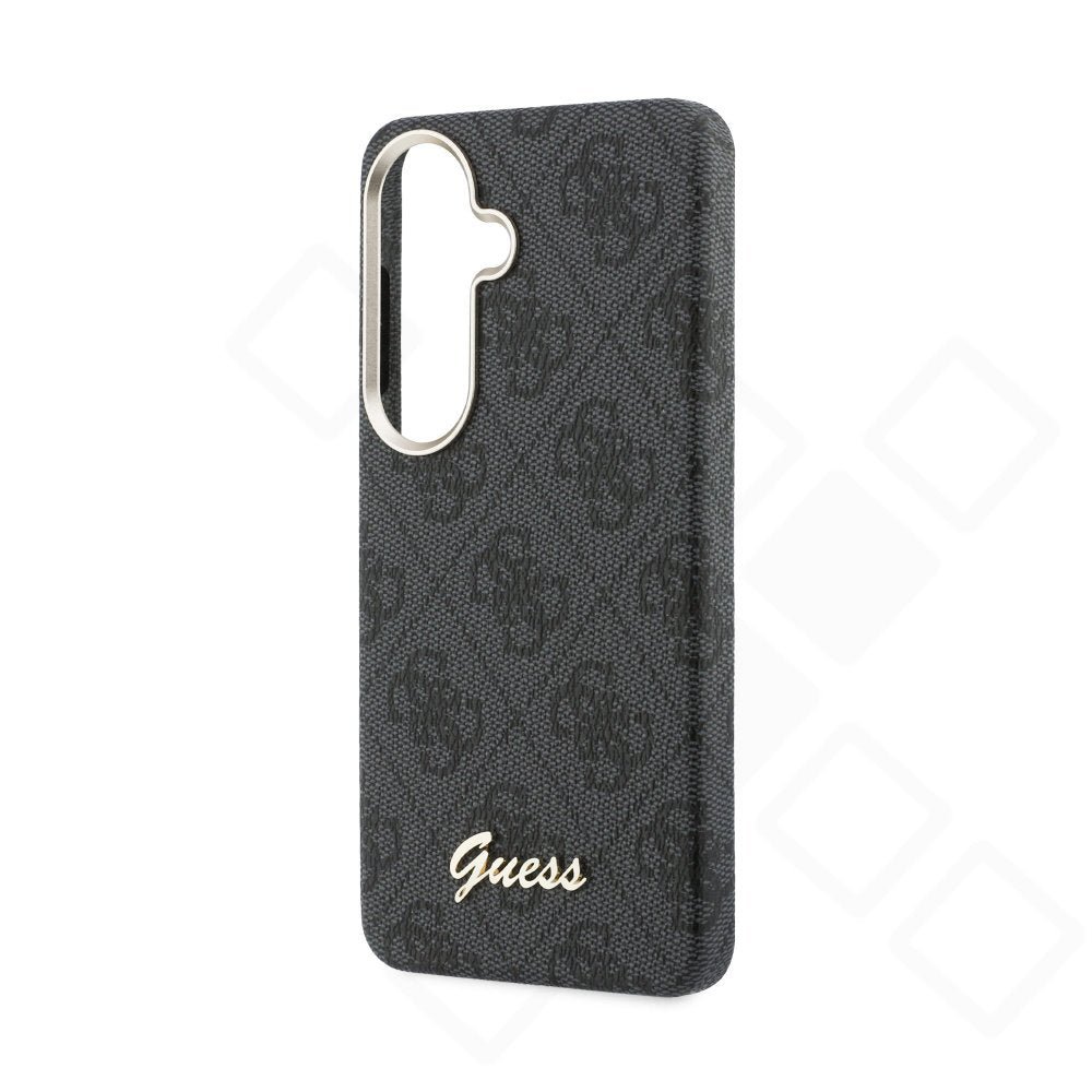 Guess PU 4G Leather Case – Galaxy S26 | Schwarz & Pink