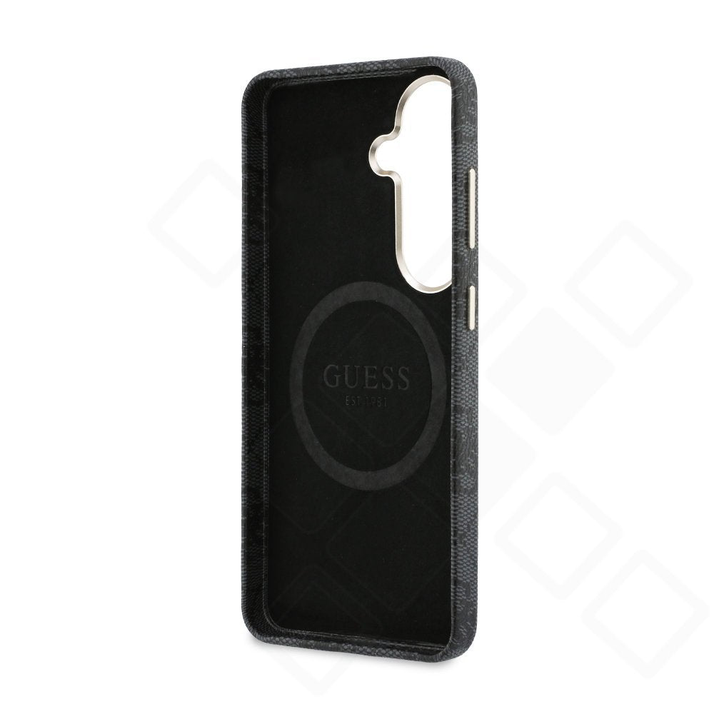 Guess PU 4G Leather Case – Galaxy S26 | Schwarz & Pink