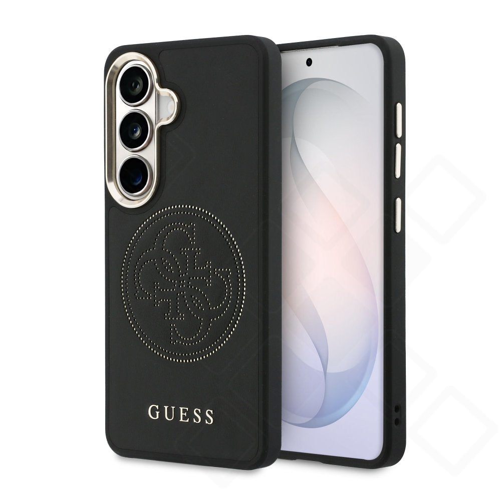 Guess 4G Perforated PU Leather Case – Galaxy S26 | Schwarz