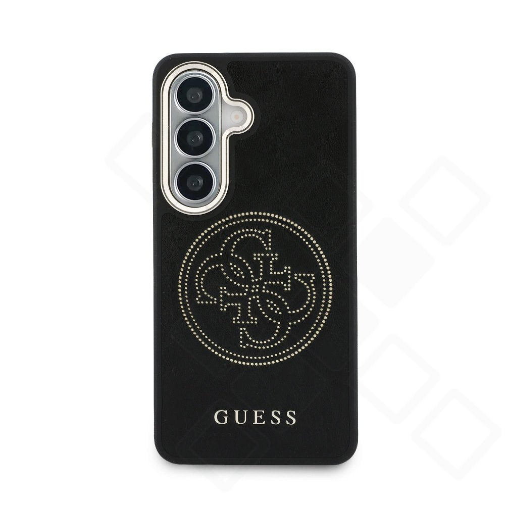 Guess 4G Perforated PU Leather Case – Galaxy S26 | Schwarz