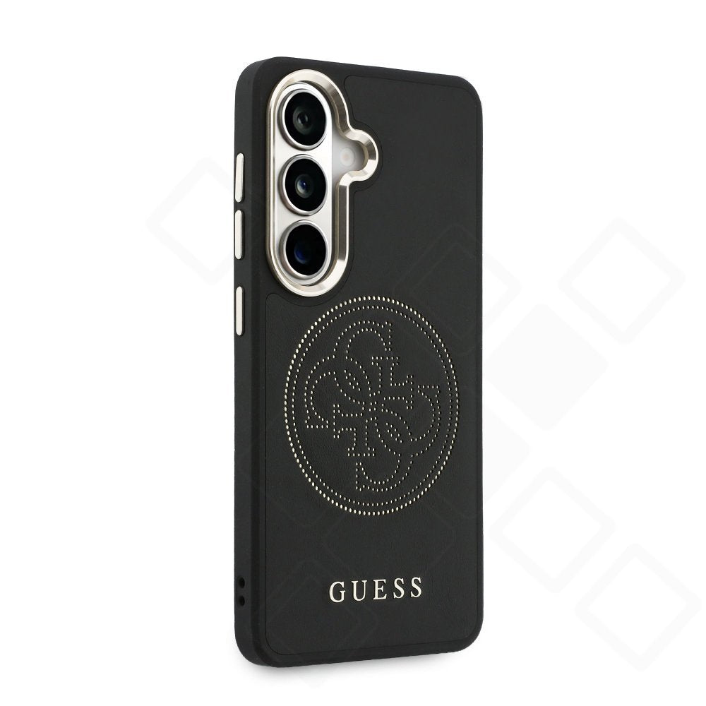Guess 4G Perforated PU Leather Case – Galaxy S26 | Schwarz